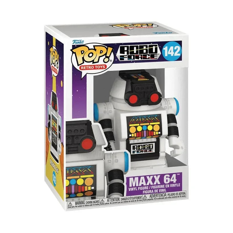 Roboforce POP! Retro Toys Vinyl Figur Maxx 64 – 9 cm Funko