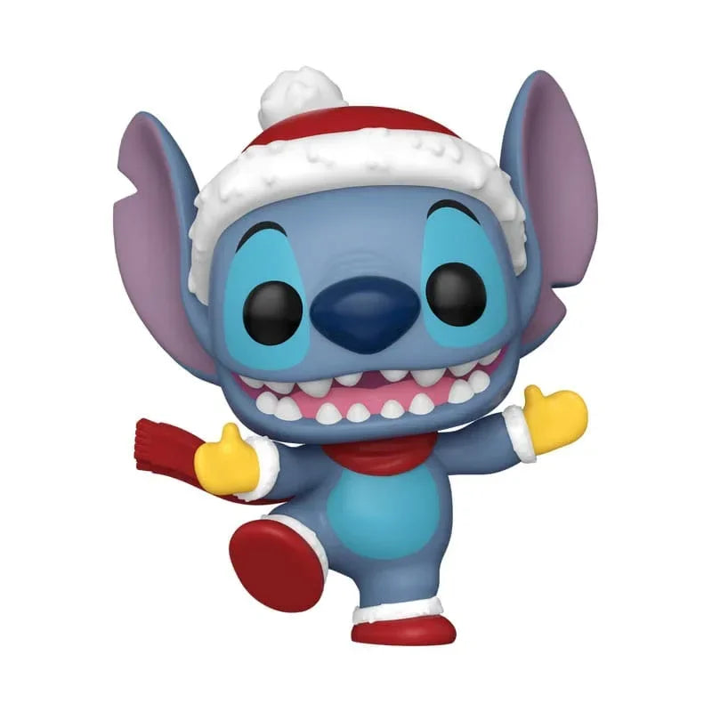 Disney POP Figur Holiday Stitch med Hatt 9 cm Funko