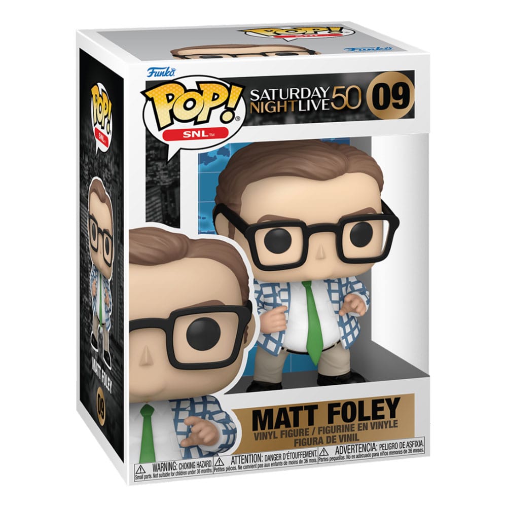 Saturday Night Live POP! Movies Vinyl Figur Matt Foley 50-årsjubileum 9 cm Funko