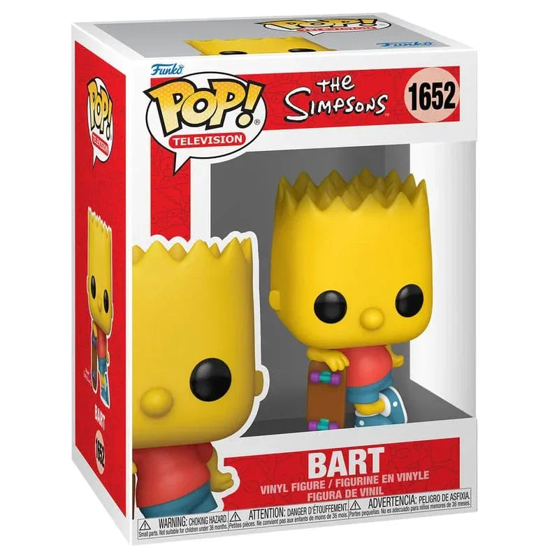 Simpsons Pop! Animation Vinyl Figur Bart 9 cm Funko