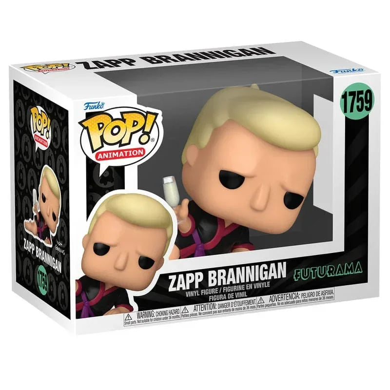 Futurama Pop! Animation Vinyl Figur Zapp Brannigan 9 cm Funko