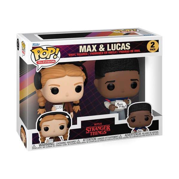 Stranger Things POP Animation Figurer 2-Pack Max & Lucas 9 cm Funko