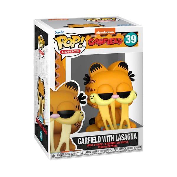 Garfield POP! Comics Vinyl Garfield w/Lasagna Pan 9 cm Funko