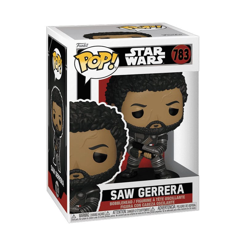 Star Wars: Andor POP! TV Figur Saw Gerrera 9 cm Funko
