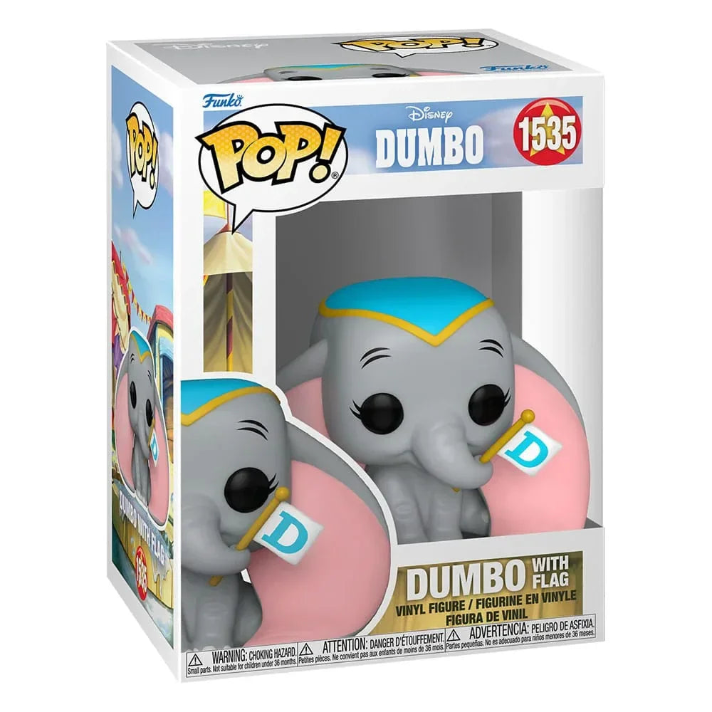 Dumbo POP! Disney Vinylfigur med flagga 9 cm Funko
