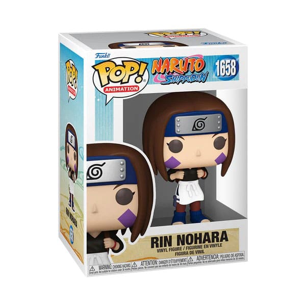 Naruto Pop! Animation Vinyl Figur Rin Nohara 9 cm Funko