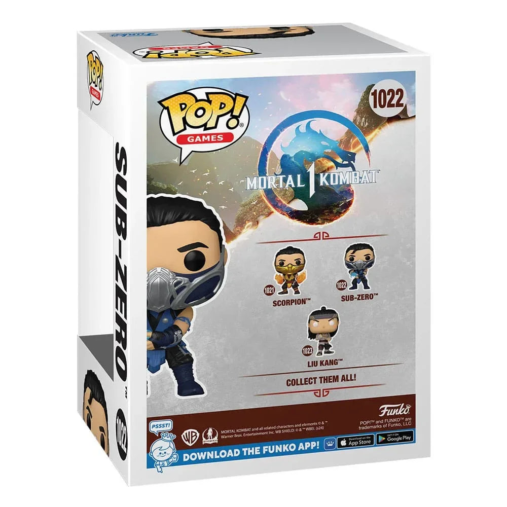 Mortal Kombat POP! Sub Zero Vinylfigur 9 cm Funko