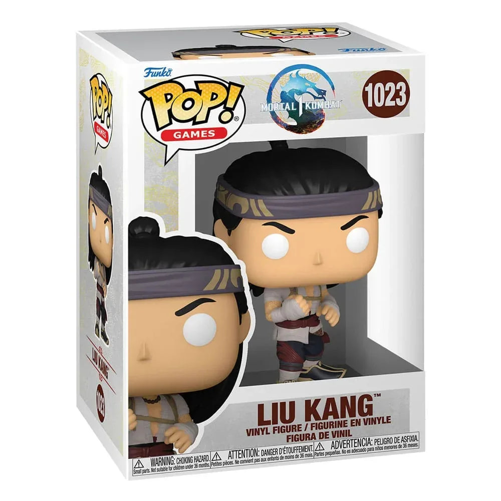 Mortal Kombat POP! Vinyl Figur Liu Kang (Gud av Eld) 9 cm Funko