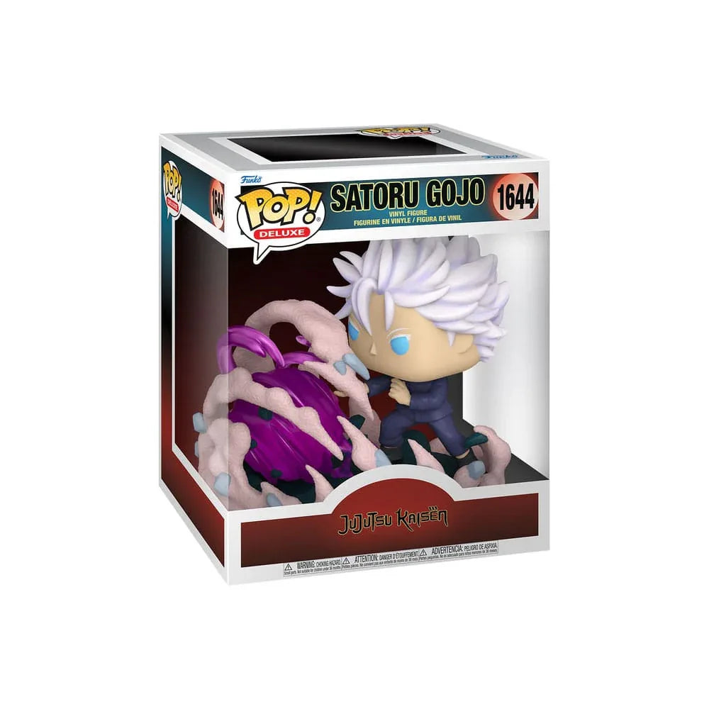 Jujutsu Kaisen POP! Deluxe Vinyl Figur Gojo (HT:Purple) 9 cm Funko