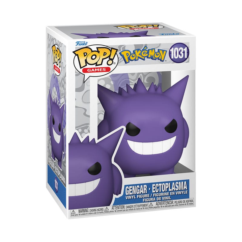 Pokemon POP! Games Figur Gengar 9 cm Funko