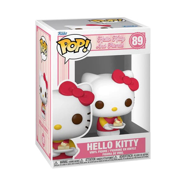 Hello Kitty POP! Sanrio Vinyl Figur 9 cm med Dessert Funko