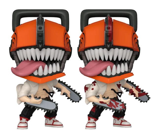 Chainsaw Man POP! Animation Figurer Chainsaw Man w/CH(BD) 9 cm Assortment (6)