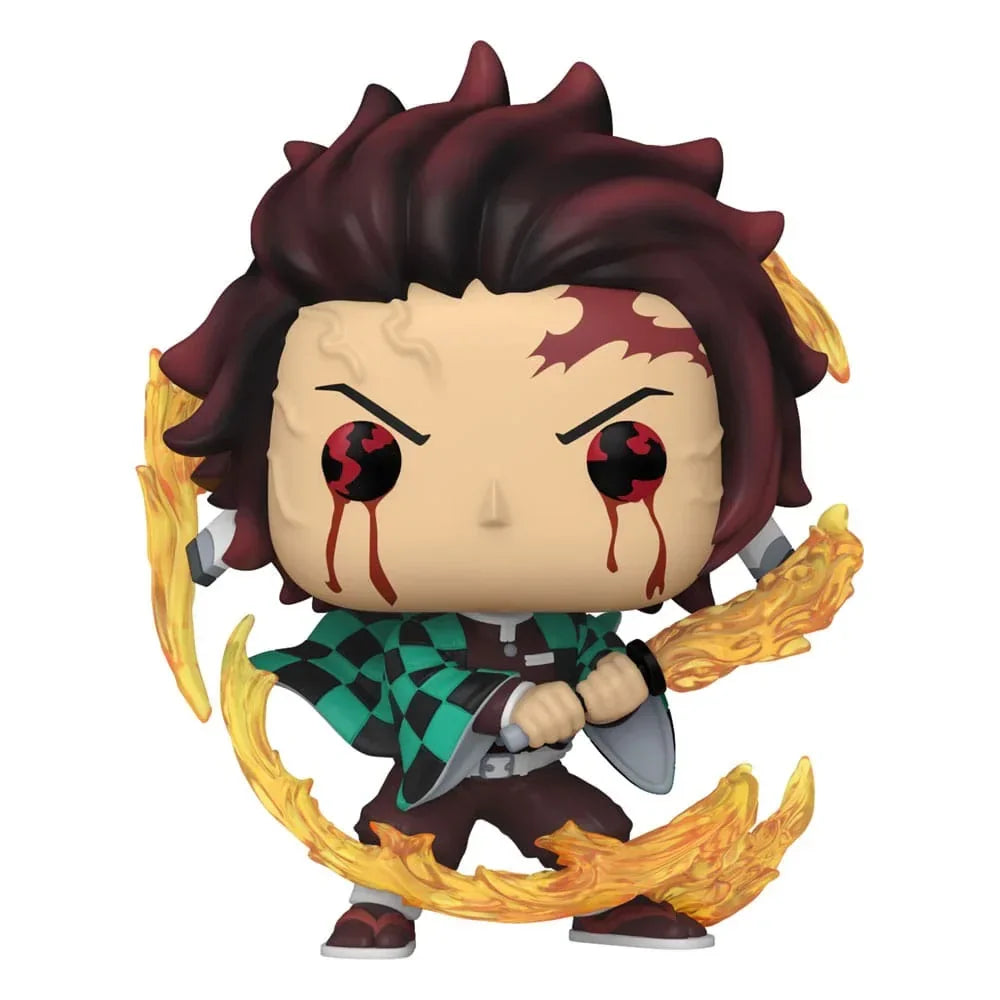 Demon Slayer: Kimetsu no Yaiba POP! Vinylfigur Tanjiro (Sun Breathing) 9 cm