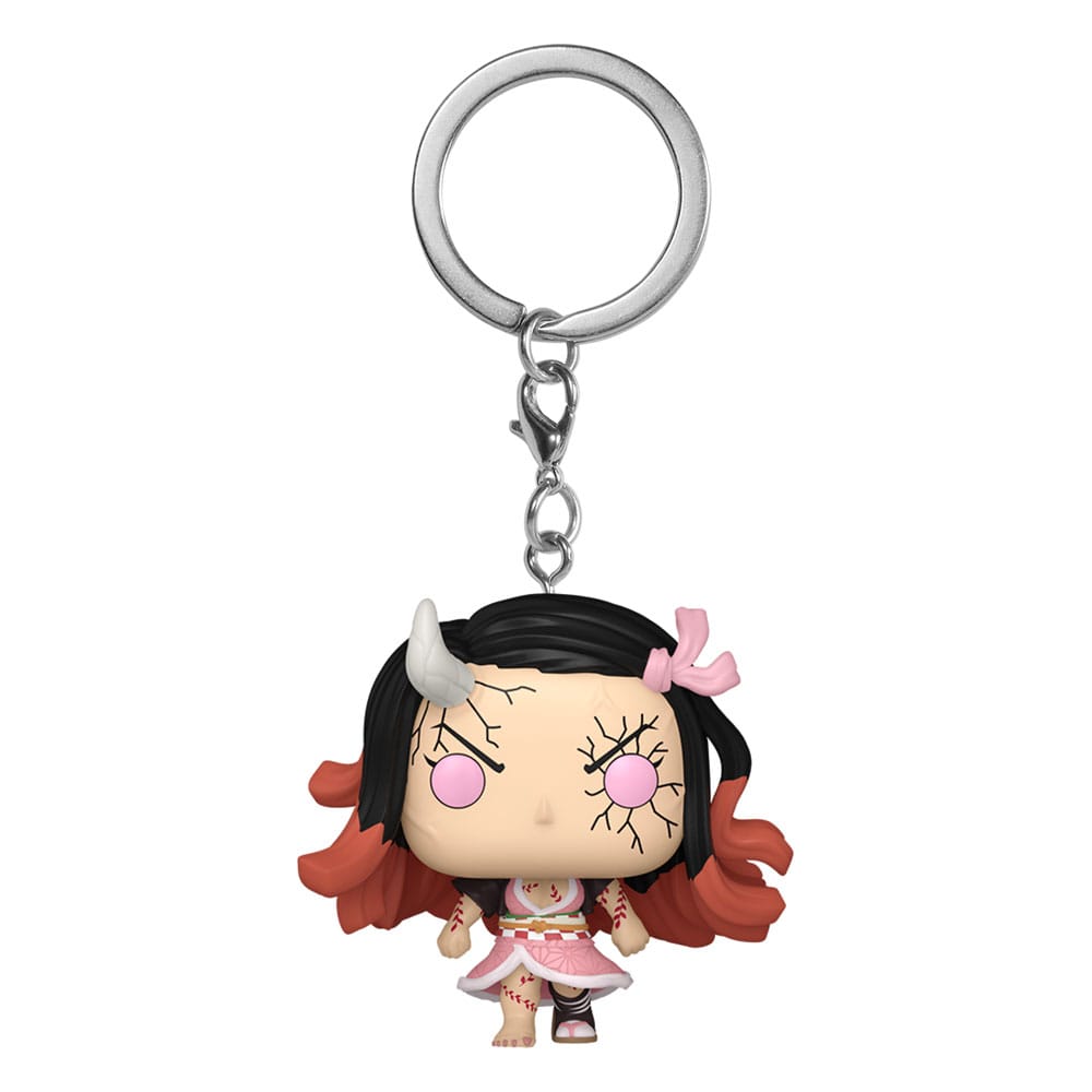 Demon Slayer: Kimetsu no Yaiba Nezuko POP! Vinyl Nyckelringar (12-pack) Funko