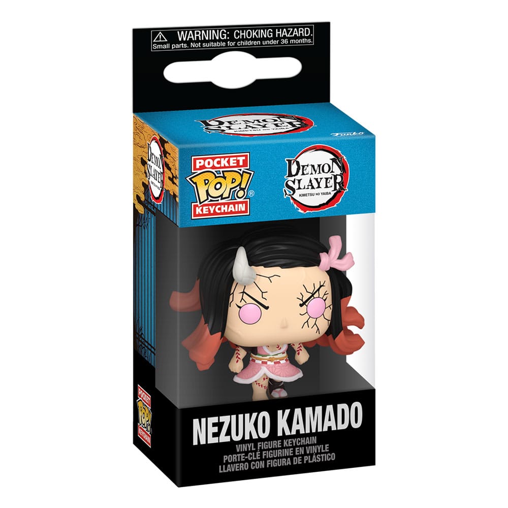 Demon Slayer: Kimetsu no Yaiba Nezuko POP! Vinyl Nyckelringar (12-pack) Funko