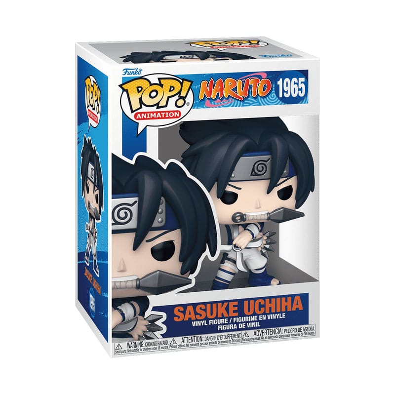 Naruto Classic Pop! Animation Figur Sasuke 9 cm Funko