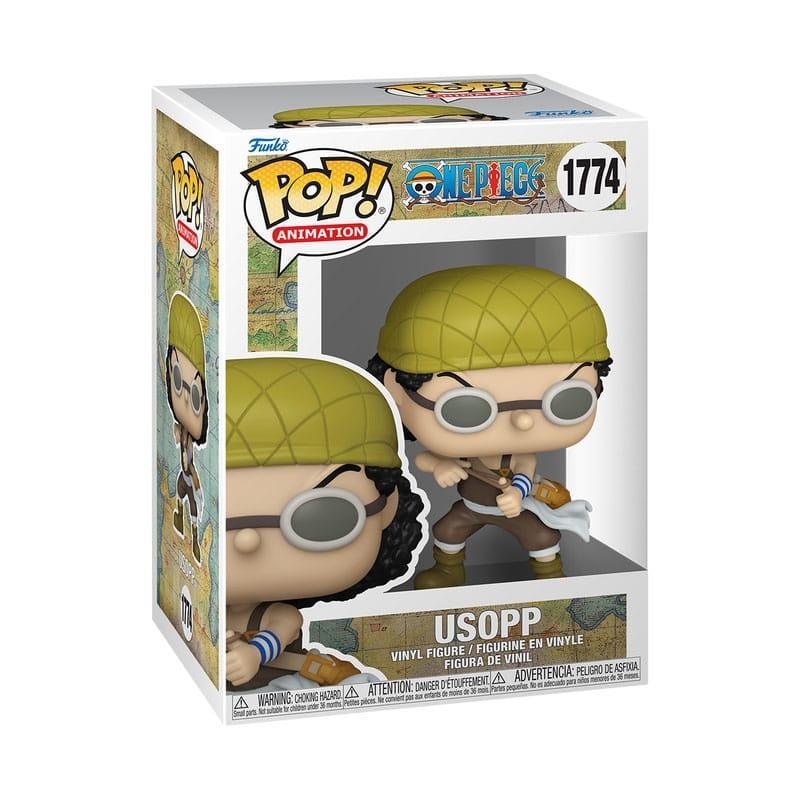 One Piece POP! Animation Vinyl Figur Usopp (Refresh) 9 cm Funko