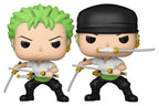 One Piece POP! Animation Vinyl Figures Zoro (Refresh) 9 cm Funko