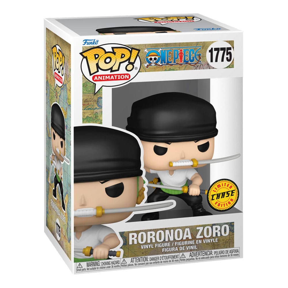 One Piece POP! Animation Vinyl Figures Zoro (Refresh) 9 cm Funko