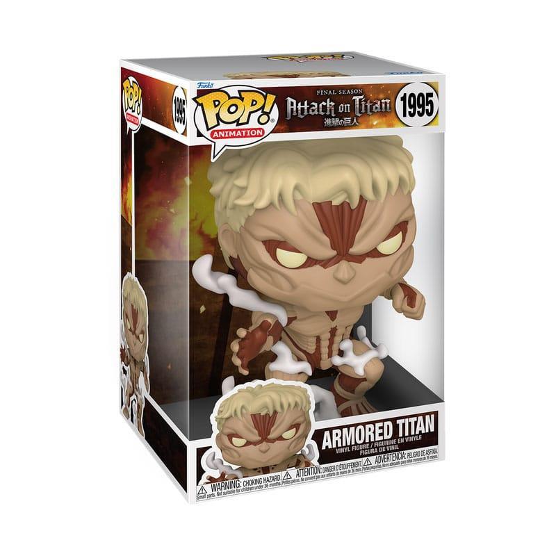 Attack on Titan Super Sized Jumbo POP! Figur Armored Titan 25 cm Funko