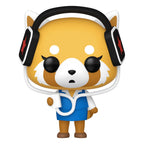 Sanrio POP! Animation Vinyl Figur Aggretsuko med hörlurar 9 cm Funko