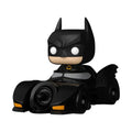 Batman 85-årsjubileum POP! Rides Deluxe Vinyl Batman med Batmobil 9 cm Funko