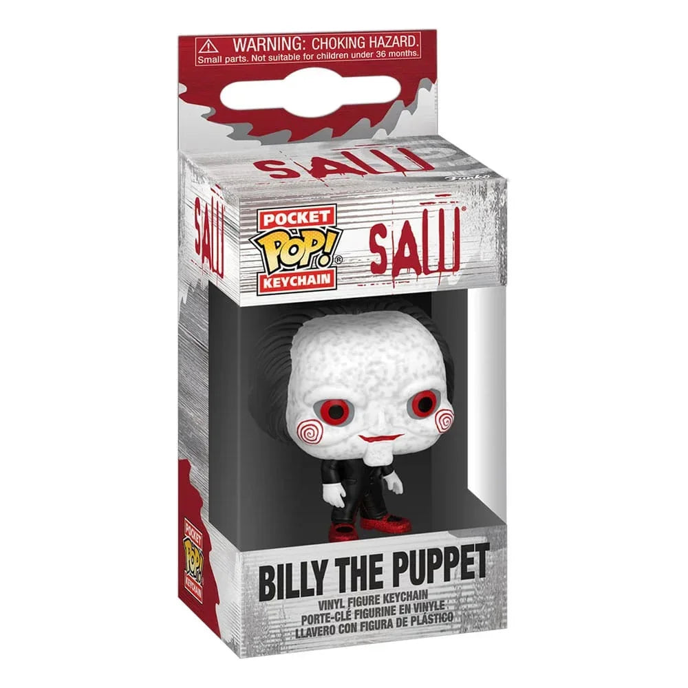 Saw Pocket POP! Vinyl Nyckelring - Billy the Puppet Funko
