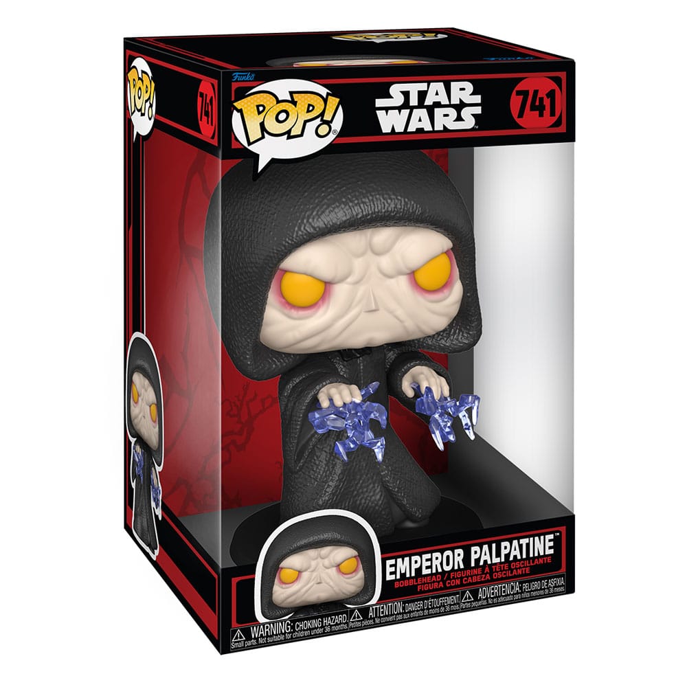 Star Wars: Dark Side Super Sized Jumbo POP! Vinyl Figur Palpatine 25 cm Funko