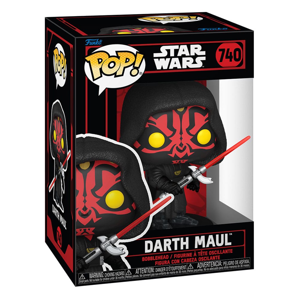 Star Wars: Dark Side POP Figur Darth Maul 9 cm Funko
