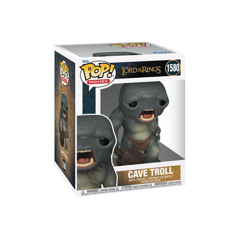 The Lord of the Rings Super Sized POP! Cave Troll Vinyl Figur 15 cm Funko
