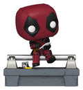 Marvel POP! Deluxe Figure Deadpool on Bridge 9 cm