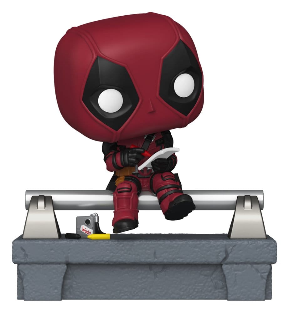 Marvel POP! Deluxe Figure Deadpool on Bridge 9 cm