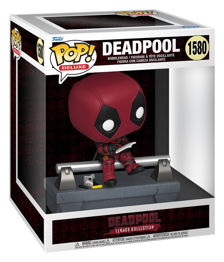 Marvel POP! Deluxe Figur Deadpool on Bridge 9 cm