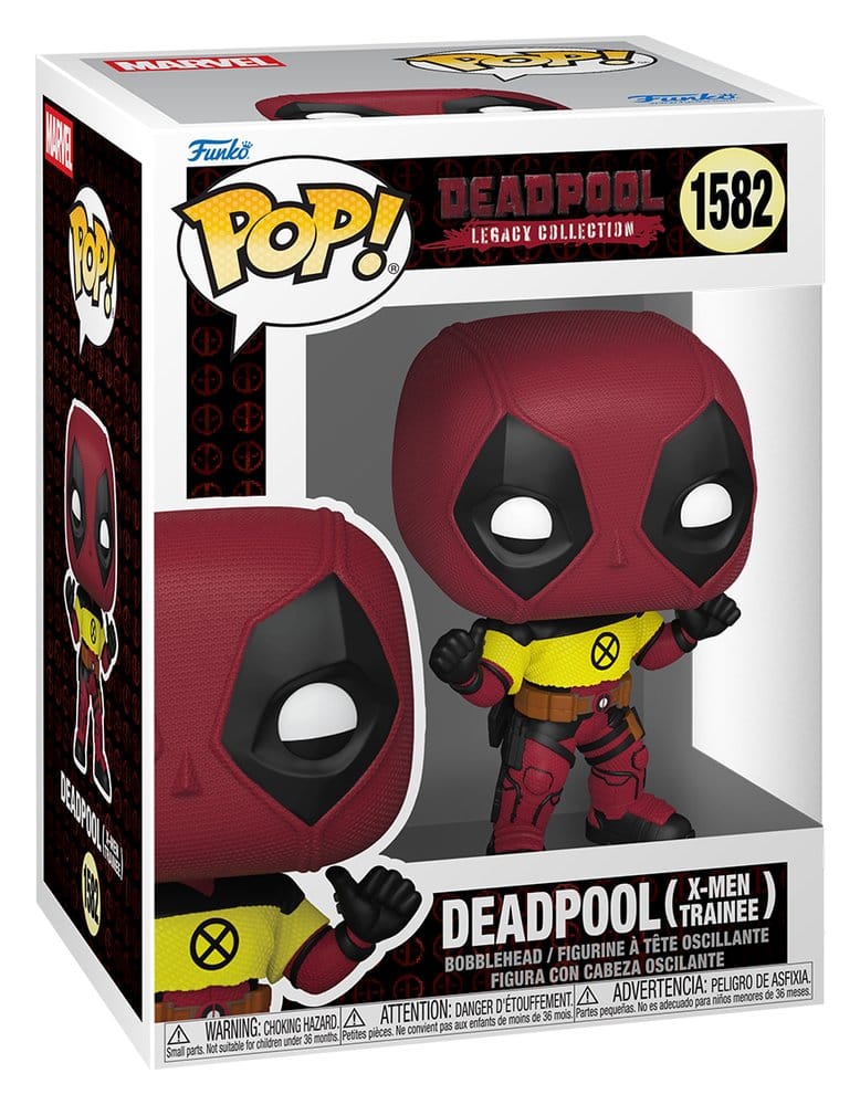 Deadpool 2 POP! Figur Deadpool with X-Men Shirt 9 cm