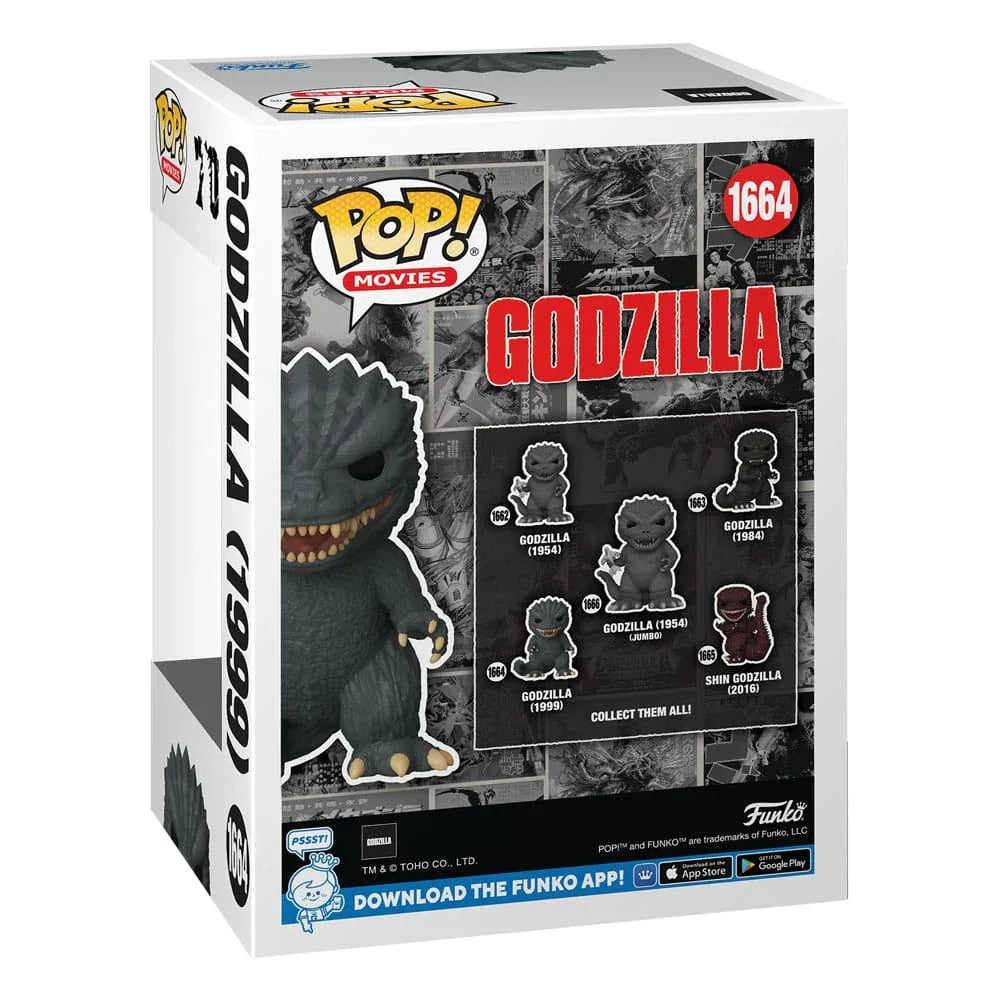 Godzilla 70-årsjubileum POP! Vinyl Figur 1999 - 9 cm Funko