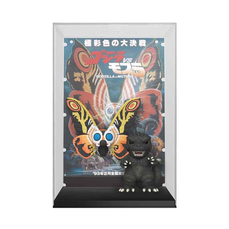 Godzilla 70-årsjubileum POP! Filmaffisch & Figur Godzilla vs Mothra 9 cm