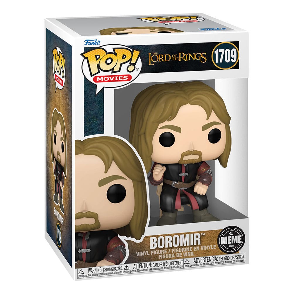Lord of the Rings POP! Movies Figur Boromir (Meme) 9 cm - Samlarfigur från Funko Funko