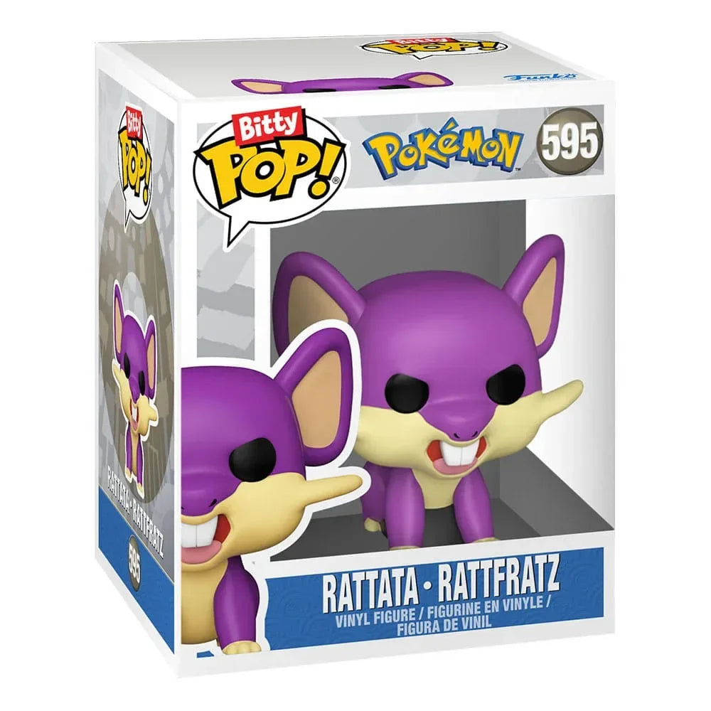 Pokémon Bitty POP! Figur 4-Pack Series 2 - 2 cm Mini Figurer Funko