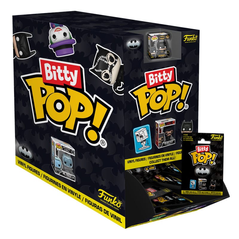 Batman 85-årsjubileum Bitty POP! Vinyl Figur Display (32) PDQ 2,5 cm Funko