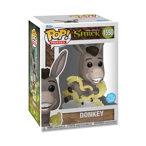 Shrek POP! Filmer Figur 30-årsjubileum Åsna 9 cm