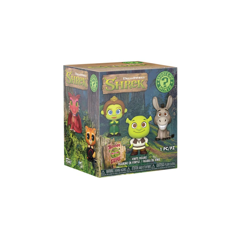 Shrek Mystery Mini Figurer 30-årsjubileum 5 cm Display (12)