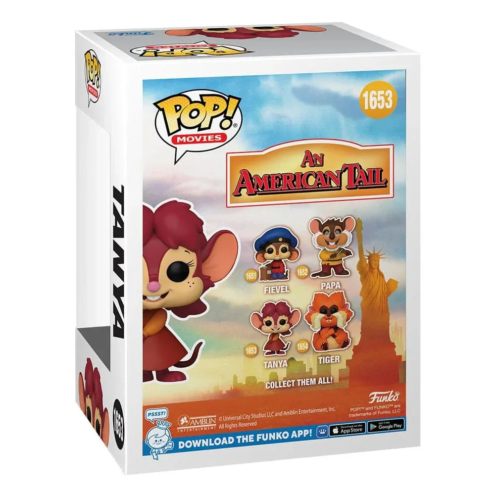 An American Tail POP! Movies Vinyl Figur Tanya 9 cm Funko