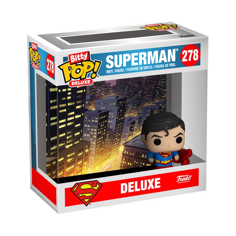 Superman Bitty POP Deluxe Figur (Gargoyle) Display 12 st - 2,5 cm Funko