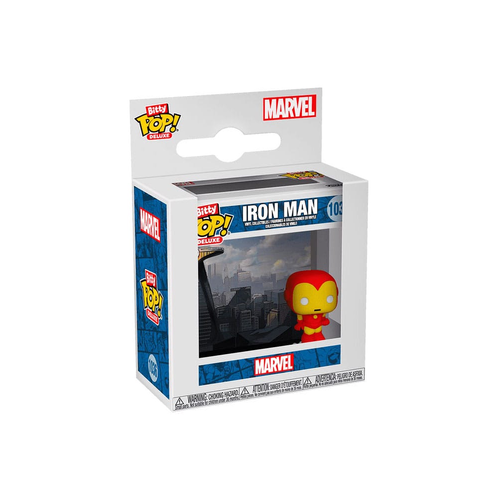 Iron Man Bitty POP! Deluxe Vinyl Figur Iron Man (AvengerTower) Funko