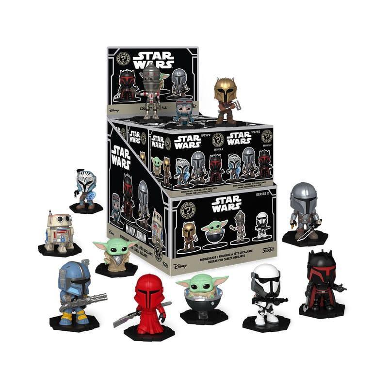 Star Wars Mystery Mini Actionfigurer 5 cm The Mandalorian Display (12) Funko