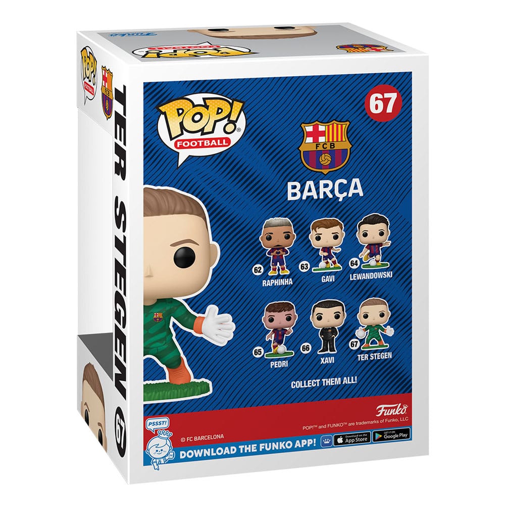 EFL POP! Fotbollsfigur Barcelona - Ter Stegen 9 cm