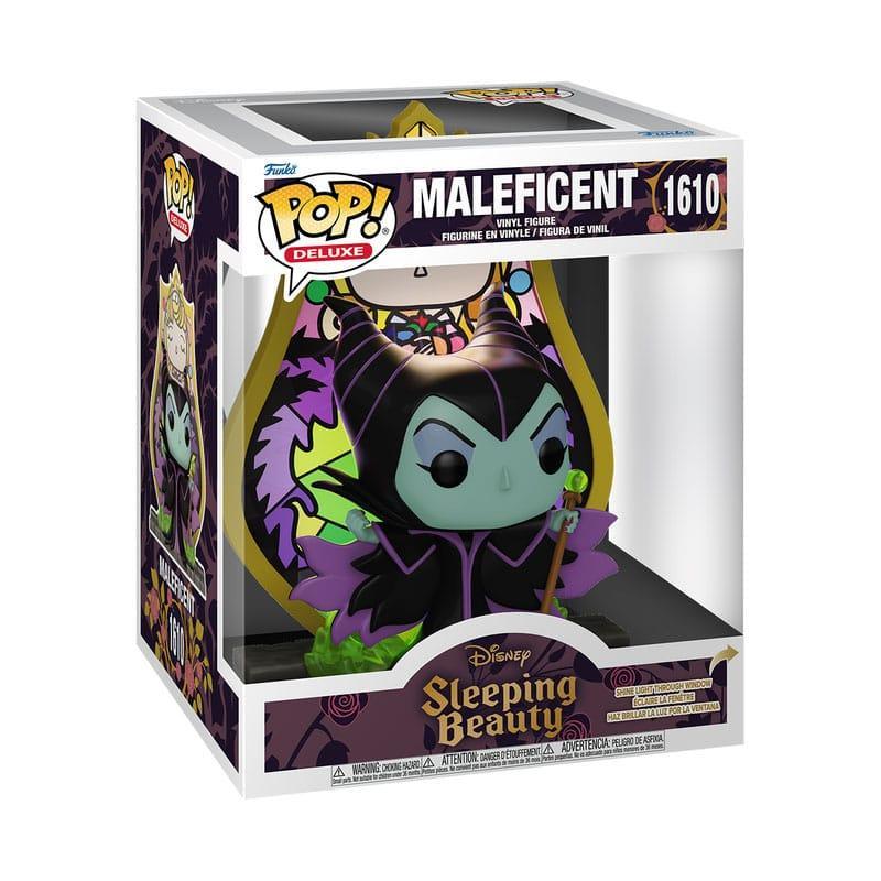 Disney POP! Deluxe Figur Maleficent (Glas) 9 cm Funko