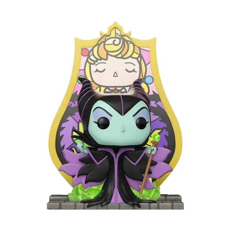 Disney POP! Deluxe Figur Maleficent (Glas) 9 cm Funko