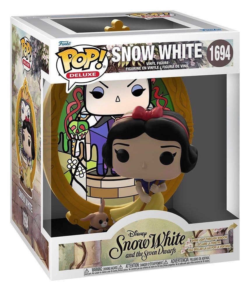 Snövit POP! Deluxe Figur Snövit (Glas) 9 cm Funko