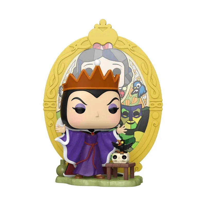 Disney Villains POP! Deluxe Figur Evil Queen (Glass) 9 cm Funko